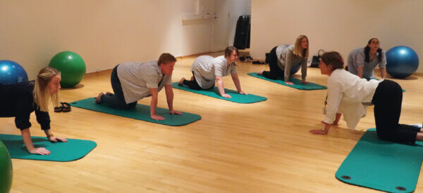 pregnant training