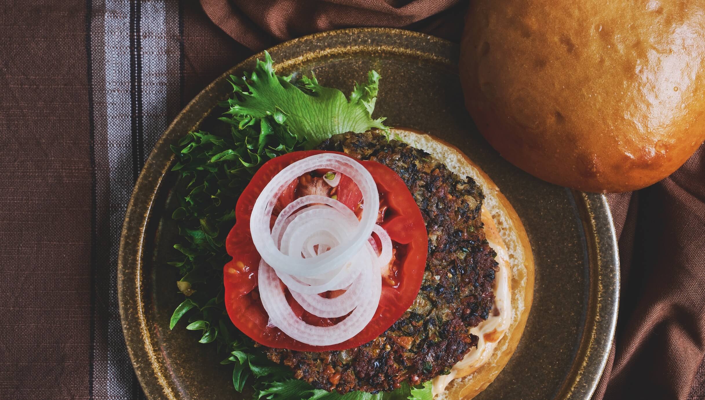 black bean burger